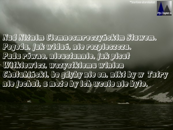 Niżni Staw Ciemnosmreczyński